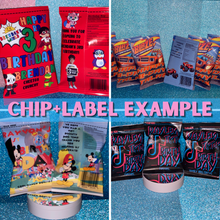 Load image into Gallery viewer, Custom 1 oz Chip Bags