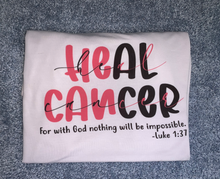 Load image into Gallery viewer, Breast Cancer Awareness Shirt | "HEal CANcer"